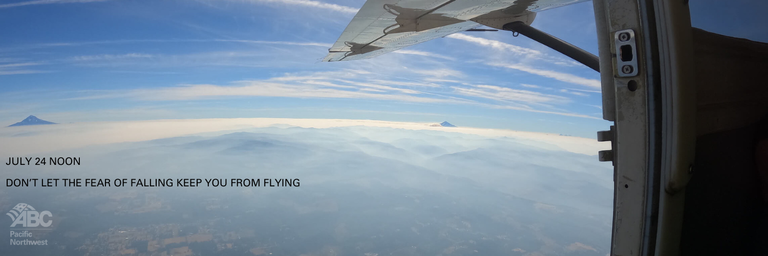 Skydiving Website Banner